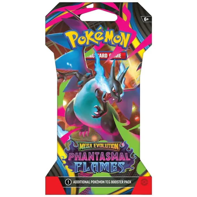 Mega Evolution - Phantasmal Flames: Sleeved Booster Pack