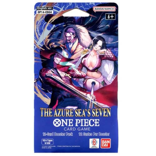 One Piece 2026 - The Azure Sea's Seven: Sleeved Booster Pack