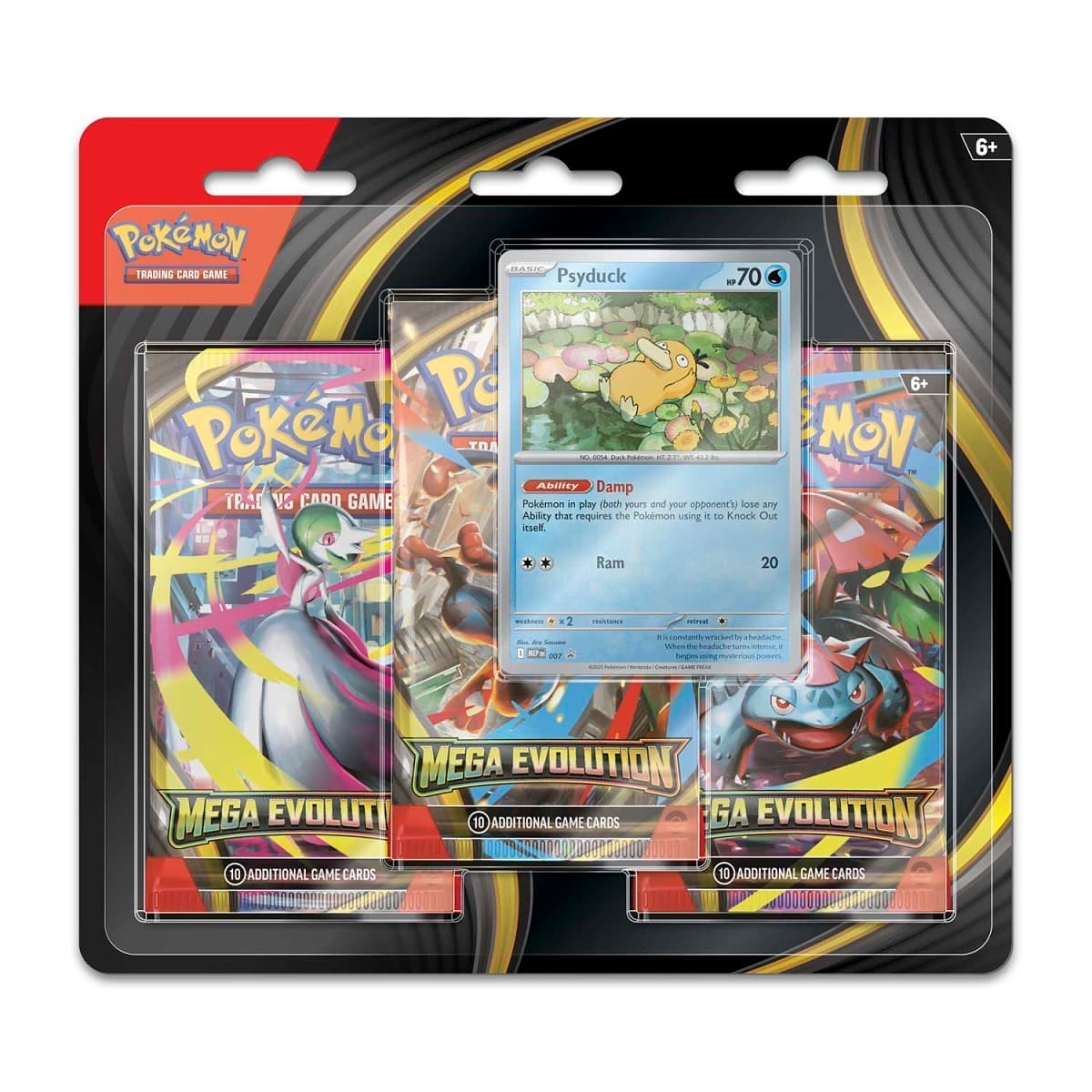 Mega Evolution: Blister Pack (Triple) (Psyduck)