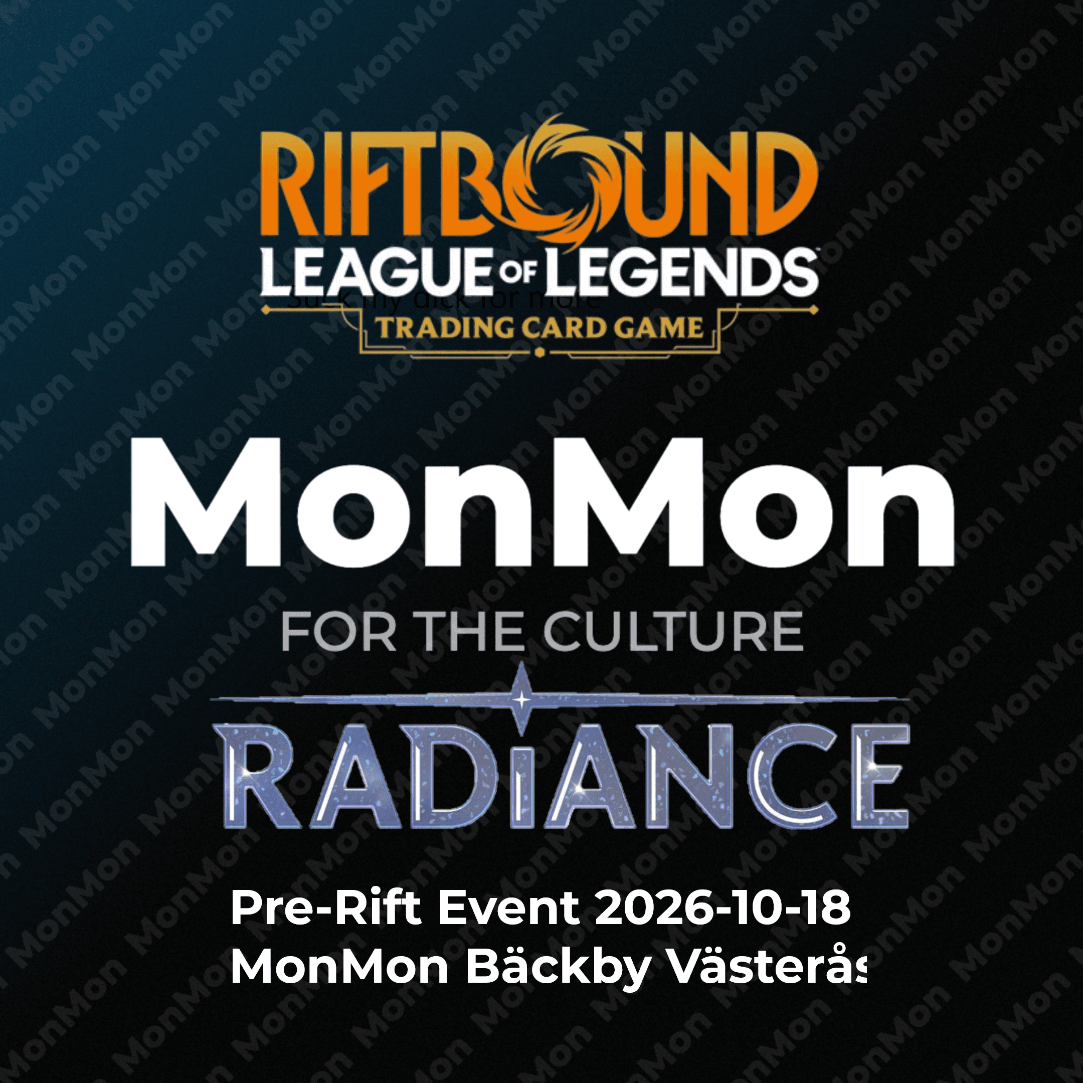 Riftbound TCG: Radiance Pre-Rift - 2026-10-18