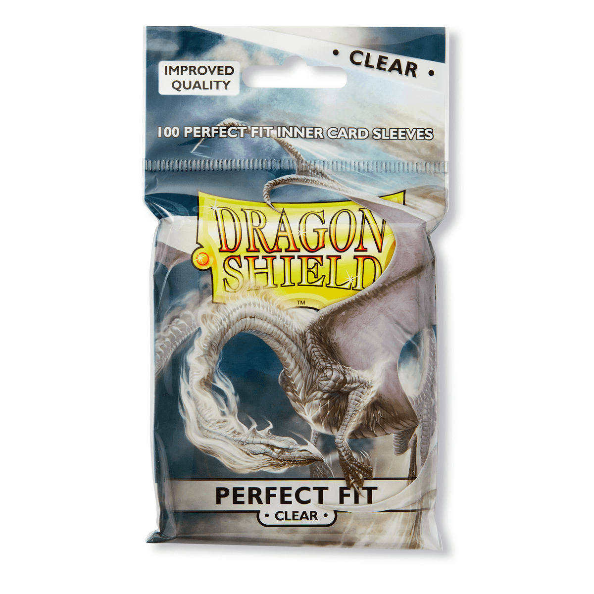 Dragon Shield - Standard Perfect Fit Sleeves: Clear (100-pack)