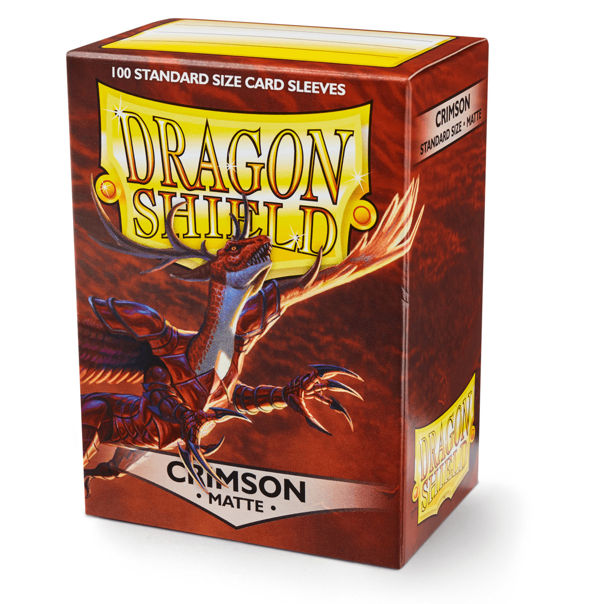 Dragon Shield - Standard Sleeves: Crimson (Matte, 100-pack)