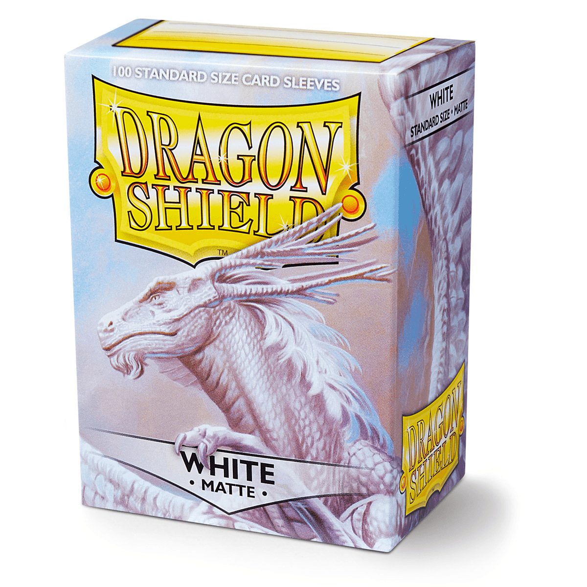 Dragon Shield - Standard Sleeves: White (Matte, 100-pack)